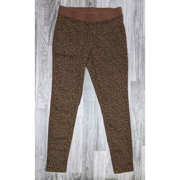 (3/$35) NOBO No Boundaries Size Medium (7-9) Animal Print Skinny Pull On Pants - Picture 1 of 10